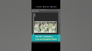 Tự động cắt tấm hình thành nhiều tấm trong Photoshop - Tự học Photoshop - Photoshop 1 Phút #shorts