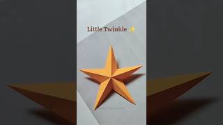 3D Origami Star Made from Sticky Notes 🌟 | Easy Paper Craft #papercrafttutorial #diy
