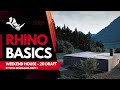 Rhino 7 - Model Weekend House by Ryue Nishizawa Part 1 - 2D Drafting