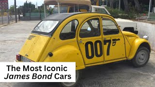 The Most Iconic James Bond Cars