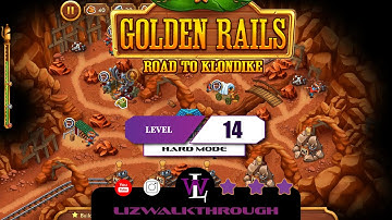 Golden rails 3 - Road to Klondike -  Level 14 - Hard mode