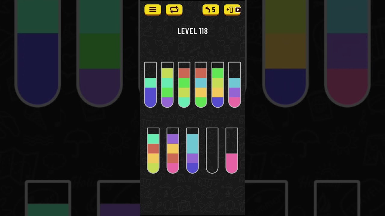Water Sort Puzzle - level 118 (old)