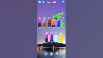 Water sort puz level 537 #androidgameplay #watersortpuzzle #shorts
