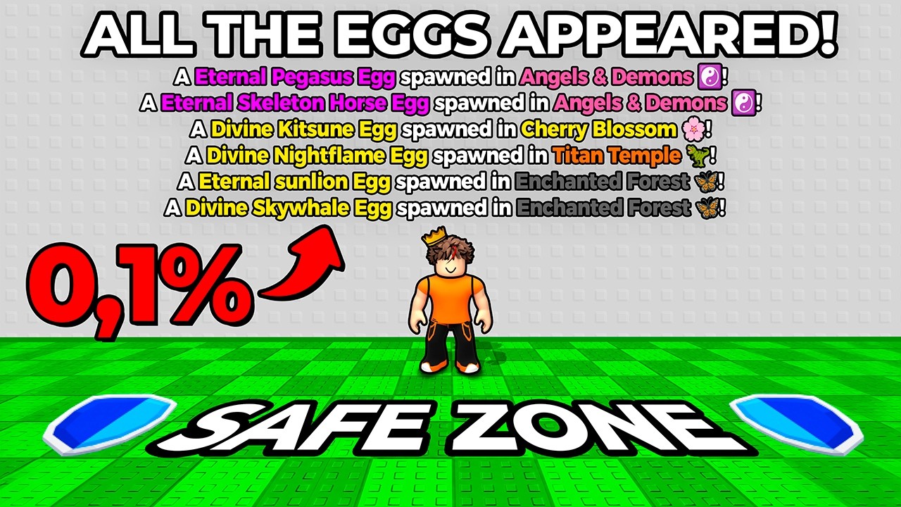 Starting Over With INFINITE LUCK in Steal an Egg