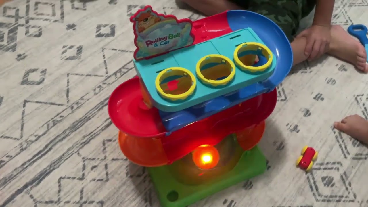 Ball and Car Ramp Toy