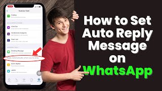 How To Set Auto Reply on WhatsApp in iPhone 2023 screenshot 4