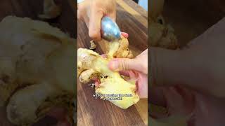 Peel Ginger with a Spoon Hack! 🥄
You dont need a knife to peel ginger! Simply grab a spoon to scrape—its faster, safer, and gets into all the nooks and crannies
→ Recipe: https://www.jessicagavin.com/types-of-ginger/
📕 MY COOKBOOK: https://amzn.to/462HcFh
⭐ ALWAYS IN MY KITCHEN (affiliate):
• Cutting Board: https://amzn.to/45Wyjx2
• Vitamix Blender: https://amzn.to/46ioTMJ
• Instant-Read Thermometer: https://alnk.to/8tOQtpp
• Knife Set: https://amzn.to/3spR2n1
• Glass Bowls: https://amzn.to/47o2EFJ
• Food Processor: https://amzn.to/3My0zPB
• Kitchen Scale: https://amzn.to/47kZOS5
➡️ FOLLOW ME:
• Instagram: https://www.instagram.com/jessica_gavin/
• Pinterest: https://www.pinterest.com/foodiegavin/
• Facebook: https://www.facebook.com/JessicaYeeGavin/
• TikTok: https://www.tiktok.com/@jessicaygavin/
❤️ Thanks for watching!
#gingerhack #kitchentips #lifehacks #foodprep #gingerroot
Hello and welcome! I’m Jessica Gavin, a Certified Food Scientist and Certified Culinary Scientist, cookbook author, and teacher at heart. On this channel, you will find homemade recipes infused with food science knowledge and quick recipe tutorials with trusted tips and techniques learned in culinary school. https://jessicagavin.com
During my studies, I learned about food technology and how food is delivered from “farm to fork”, putting the focus on providing safe and wholesome food. After college, I pursued a career in nutrition product development, creating healthy food, beverages, and children’s products for people around the world.
And now, I enjoy developing recipes in my home test kitchen and love nothing more than experimenting and unraveling the science behind better, healthier cooking and sharing that with you.
Featured on USA Today, NPR, The Oprah Magazine, Better Homes & Gardens, NBC News, and more. Peel Ginger with a Spoon Hack! 🥄
