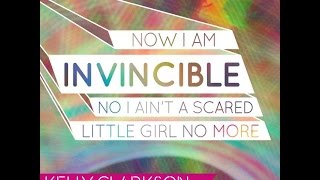 Video thumbnail of "Kelly Clarkson - Invincible (Audio)"