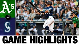 A's vs. Mariners Game Highlights (6/30/22) | MLB Highlights