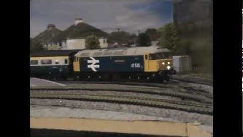 Class 37 & Class 47 Both DCC Sound Pull Commuter Trains