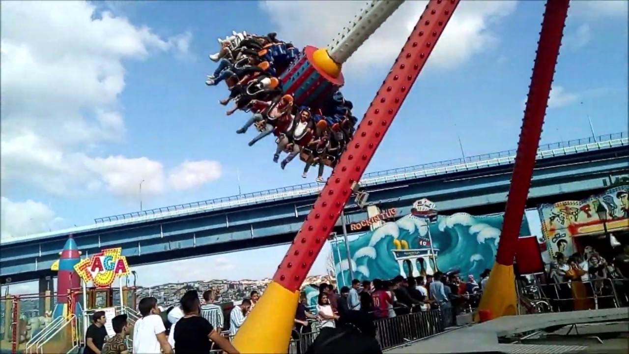 İstanbul Feshane Lunapark'ta Çocukluğumu yaşadım - YouTube