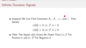Z-Transform Region of Convergence Details - Z-Transform Part 1