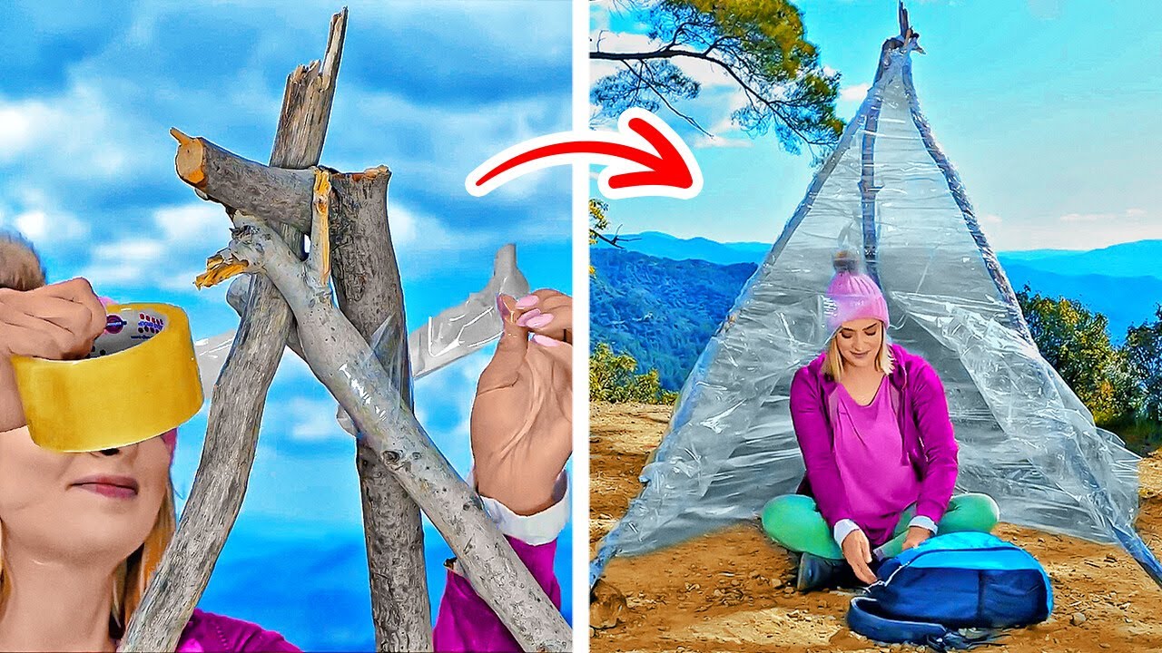Bushcraft Skills And Wilderness Survival Hacks - YouTube