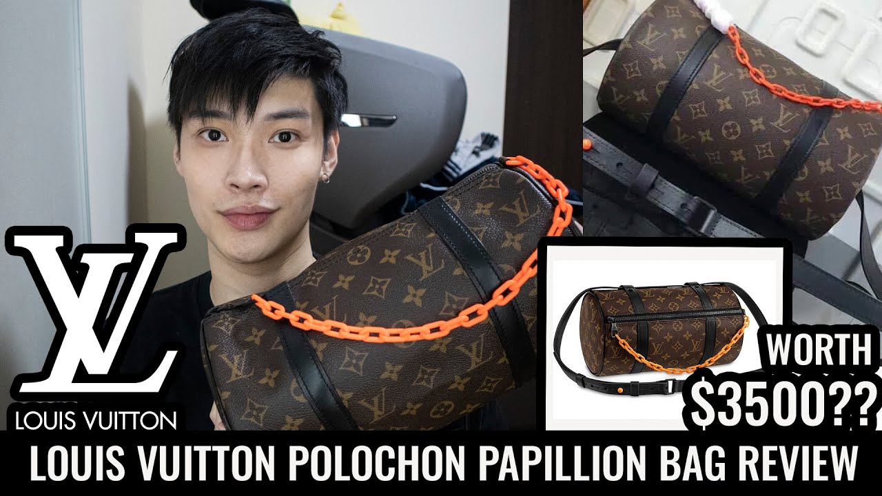 Louis Vuitton Papillon Trunk White/Brown for Men