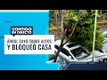 Árbol CAYÓ SOBRE AUTOS y bloqueó casa en Las Condes - Contigo en Directo