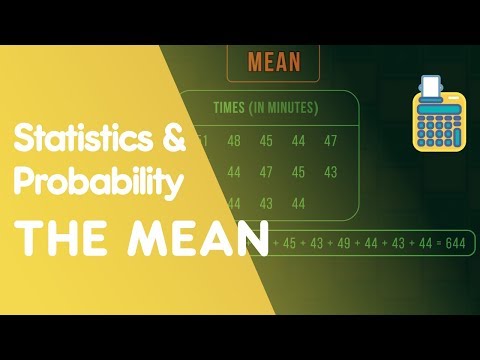 The Mean | Statistics & Probability | Maths | FuseSchool