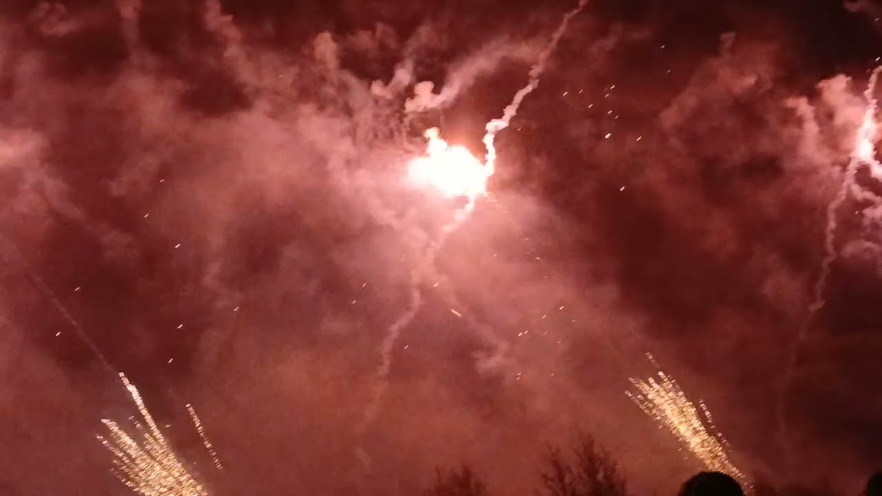 Císařský den Kadaň 2025 - Pyromuzikál z řeky Ohře