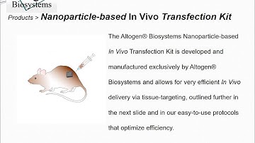 Altogen Biosystems Nanoparticle Transfection Invivo Kit