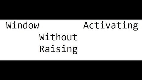 How to active window on mouse hover without raising it (Windows 10)