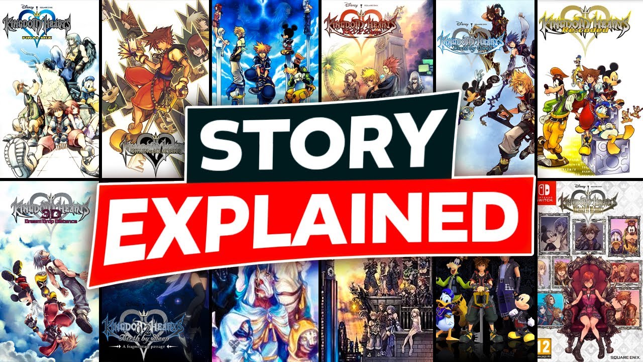 All Kingdom Hearts Games Explained | Story Recap | What To Know Before Playing Kingdom Hearts 4