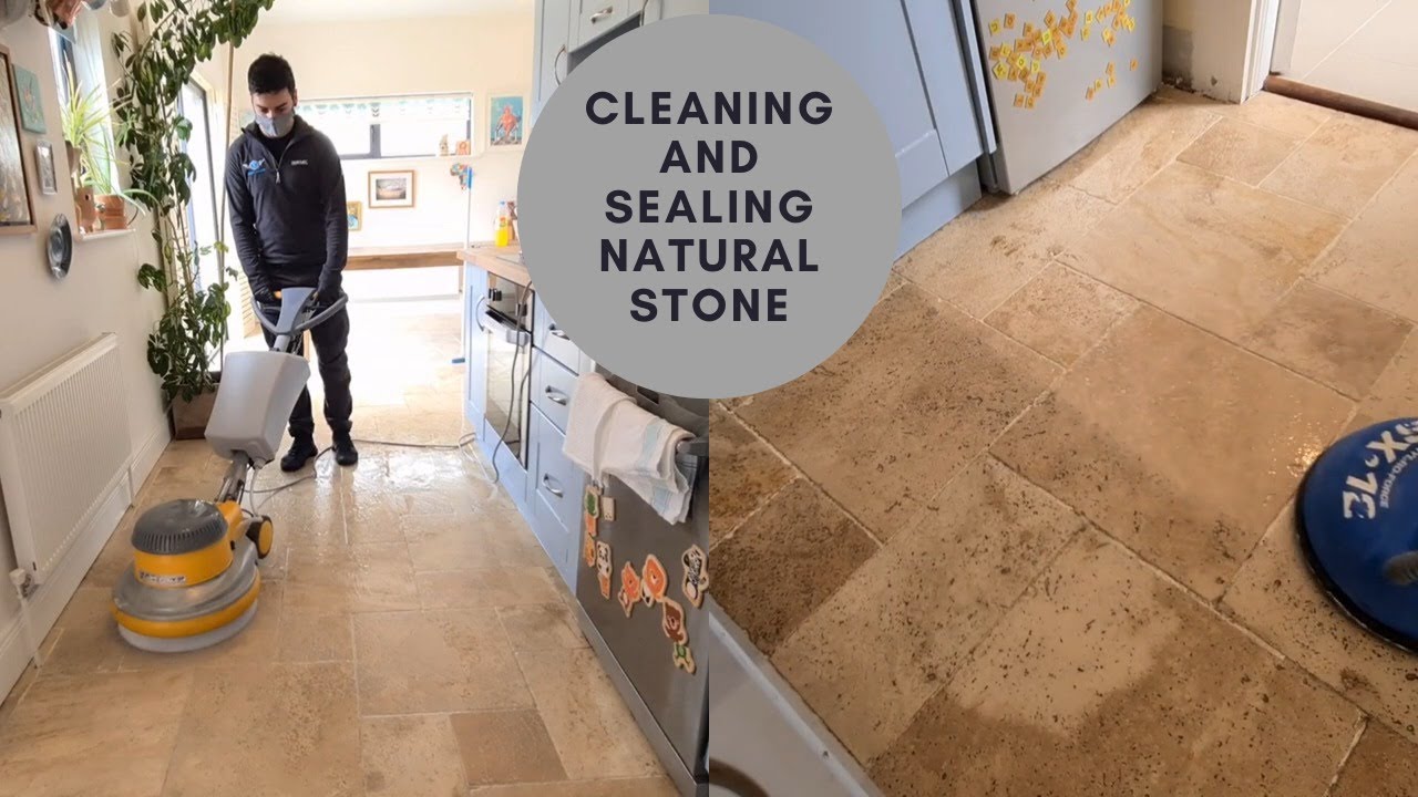 Amazing Travertine Hard Floor Cleaning & Sealing in Sligo by First