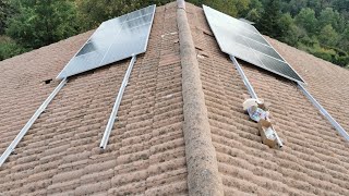 come installare i pannelli fotovoltaici sul tetto con travi in legno