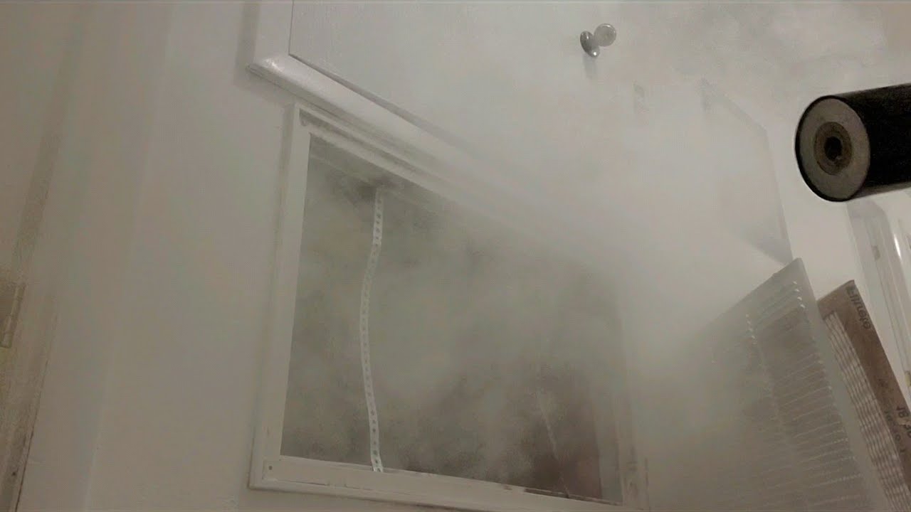 How to clean and disinfect your Central AC vent duct with fogger YouTube