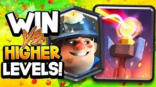 MINER POSION CONTROL is the "BEST DECK to WIN vs HIGHER LEVELS" -SirTag 2019