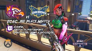 Overwatch vs John Brown University ECAC 3rd Place Match Spring 2026
