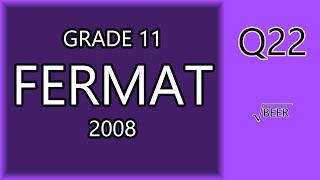Fermat 2008 22