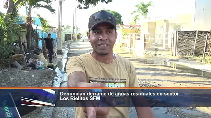 Sewage spill reported in Los Rielitos sector of SFM