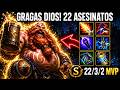 ¡GRAGAS AP está COMPLETAMENTE ROTO! 😱 22 KILLS y CARREO épico en LoL Wild Rift