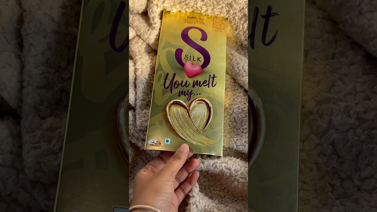 cadbury dairy milk silk golden heart blush valentine special edition ! 