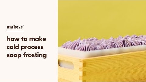 how to make soap frosting with Royalty Soaps 🧼👑