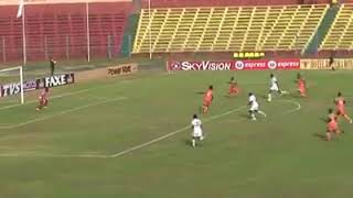 Le but de Makambo Horoya ac 2 vs 0 Éléphant