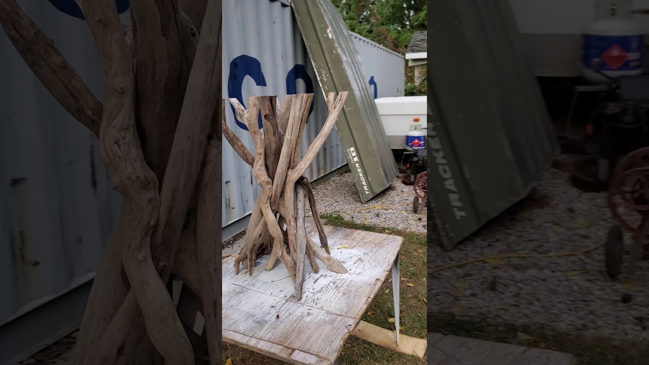 Driftwood Dining Table Base