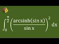 A Stunning Integral Evaluation You Don’t Expect