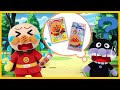 たいへん!アンパンマンがケガをしちゃった!ばんそうこう?冷えピタ?どっちを貼るのかな?