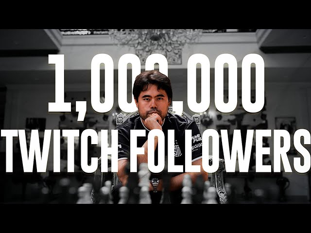 Congratulations @Hikaru! 1 Million Followers on Twitch!!! 