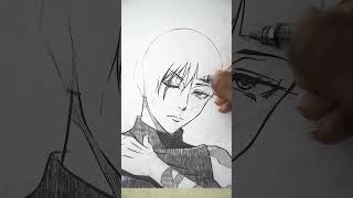 how to draw a JJK character #イラストメイキング #創作 #illustration #jjk