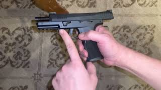 Sig sauer p322 slide stop problems