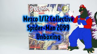Mezco 1/12 Collective Spider-Man 2099 Unboxing @Super_Mariozilla