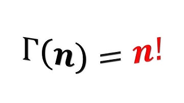 Gamma function  in terms of factorial (n!) | lesson 2