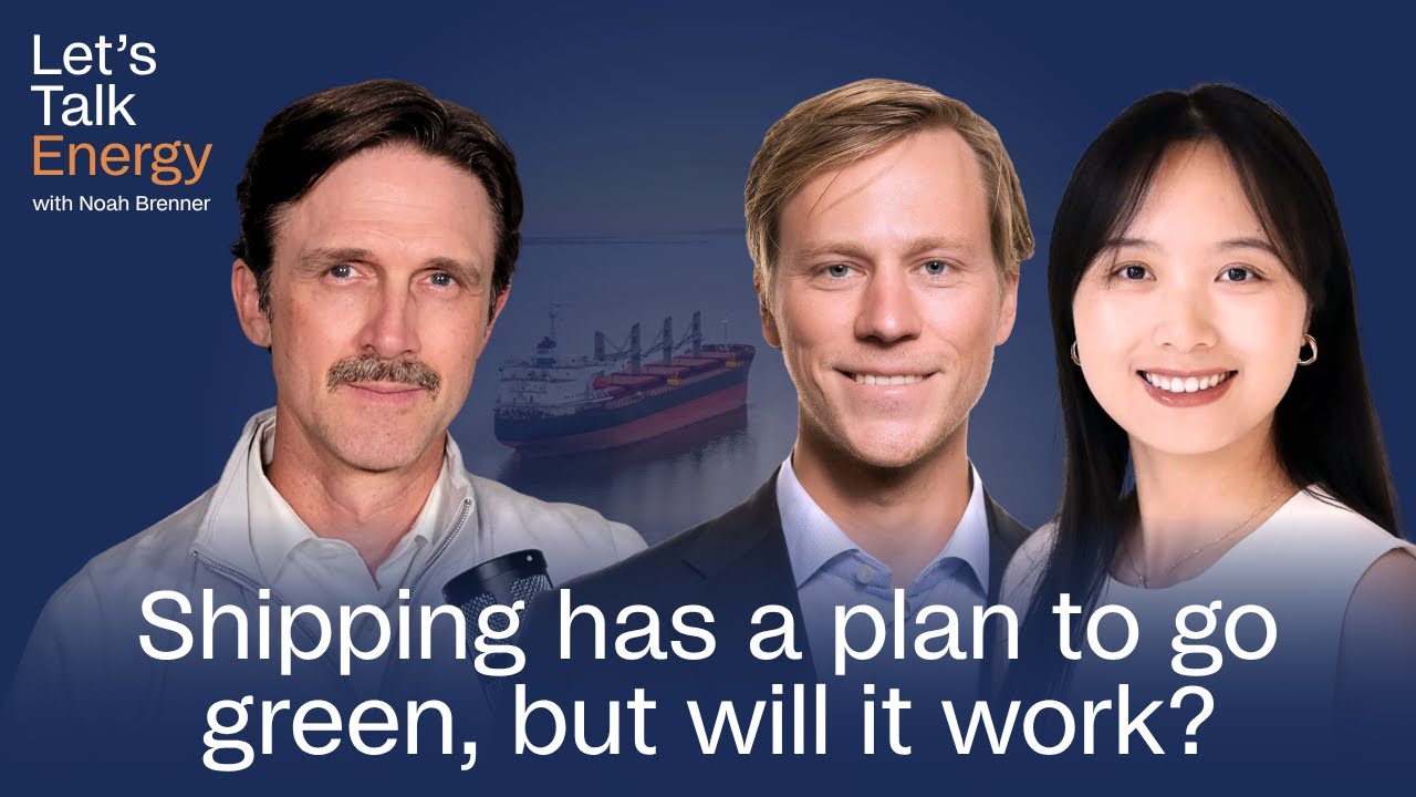 Shipping has a plan to go green, but will it work? With Jo Friedmann and Junlin Yu