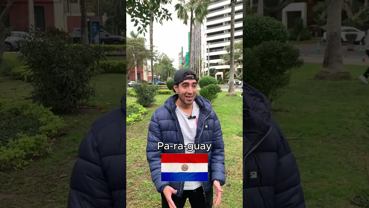 ¿Cómo se pronuncia Paraguay?🤔 for dude ☝🧐