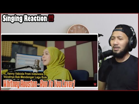 Singing Reaction To Vanny Vabiola - Run To You (Cover) Asli Bikin Candu Suaranya