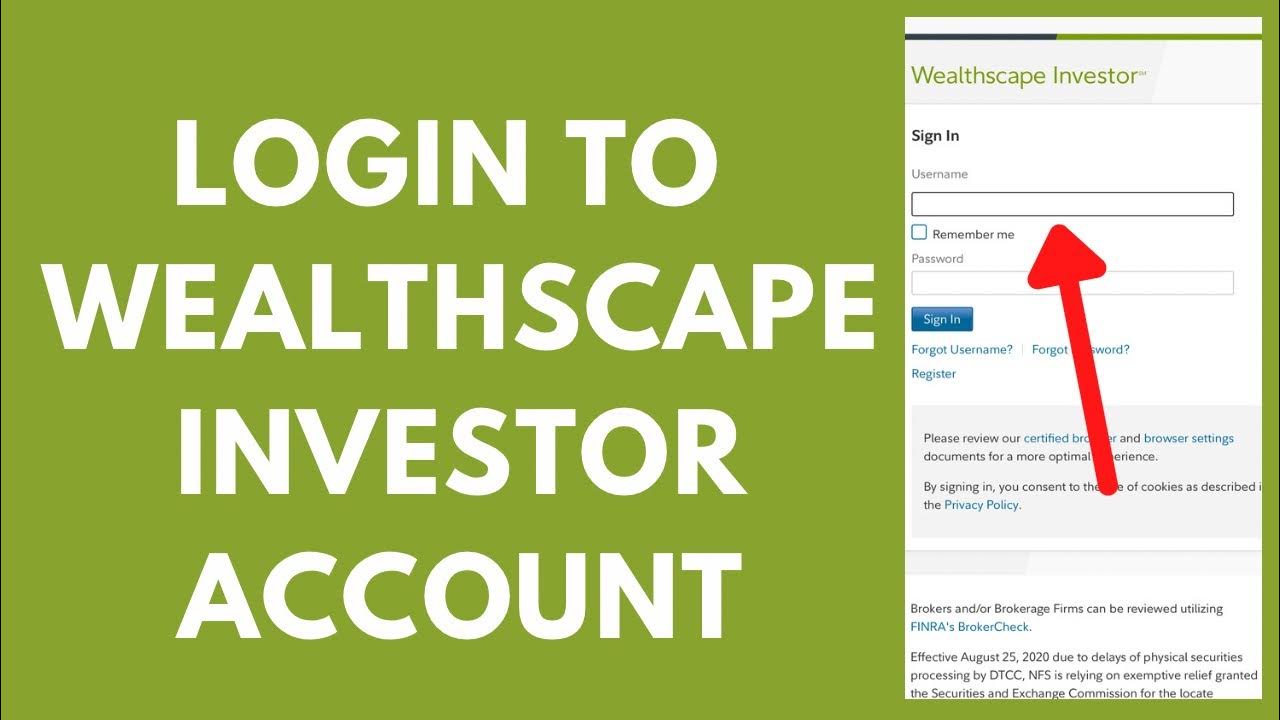 Wealthscape Investor Login How to Sign in to Wealthscape Investor
