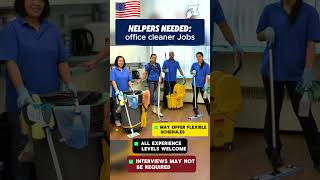 office cleaning jobs