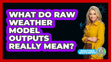 What Do Raw Weather Model Outputs Really Mean? - Weather Watchdog