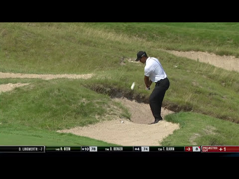Tiger Woods' Bunker Disaster at Whistling Straits | 2015 PGA Championship